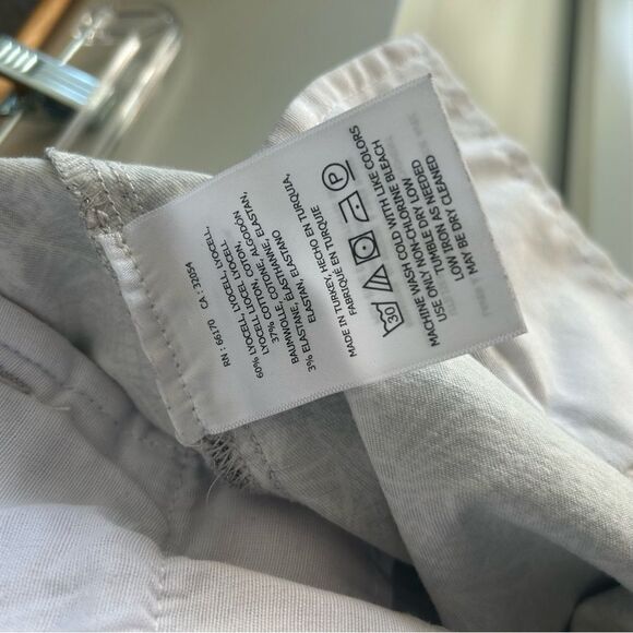 Anthropologie Gray and White Flare Jeans with Leopard Print - Picture 6 of 15